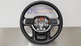 235-10117 Dodge 22 Ram 3500 Tradesman Steering Wheel Black Urethane