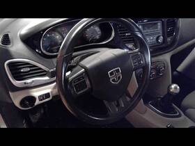 235.ch2d13 Dodge Dart 2013 Steering Wheel Black Leather No Srs