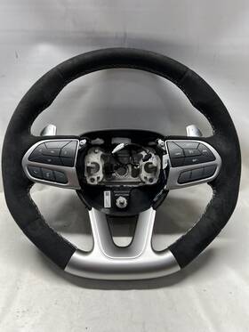 2c3cdzl91ph500176 Dodge 2015-24 Oem Charger Challenger Alcantara Hellcat Srt Steering Wheel