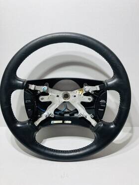 5fl42trmab Dodge 1998-2002 Ram 1500 Pickup Truck Steering Wheel Leather With Cruise Ctrl Oem