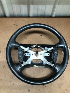 5gw891x9ab Dodge Ram Dakota Durango Oem Steering Wheel With Controls 1997-2002 Leather
