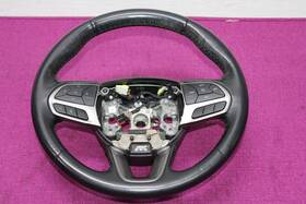 5le642x9af Dodge 2015-2022 Charger Leather Steering Wheel Assembly With Paddles Oem 87k