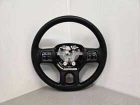 P1va49dx9ag Dodge 2013-2018 Ram 1500 2500 Steering Wheel Complete With Buttons Controls Black