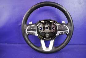 P1xp721x9ad Dodge 14-18 Durango Steering Wheel Cruise Control Paddle Shift Black Leather Oem
