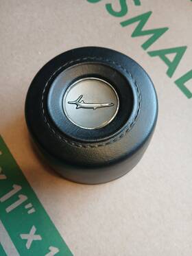 A833 Dodge Plymouth Mopar 68 69 70 4 8.75 1968-69 Woodgrain Steering Wheel Horn Pad Barracuda Formula 340 383 440