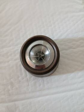 A833 Dodge Plymouth Mopar Chrysler 4 Woodgrain Steering Wheel 1966 B-body Horn Pad Coronet R/t Charger 1967 Gtx