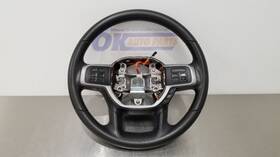 235.ch8c21 Dodge Truck 21 Ram 2500 Tradesman Steering Wheel Black Urethane