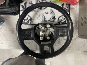 P1va49dx9af Dodge Truck 2013 - 2018 Ram 1500 Steering Wheel With Buttons Black Oem