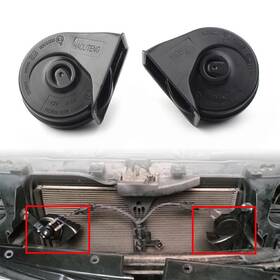 Dreamhighhus 550729182087 Universal Snail Horn 12v 125db Waterproof Loud Dual Pitch Fit Honda Ford Bmw Us