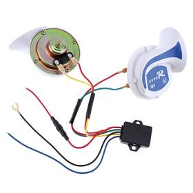 Aup42r Drisentri 12v 115db Loud Classical Snail Shaped Horn Auto Car Speaker Tone Siren For Ve