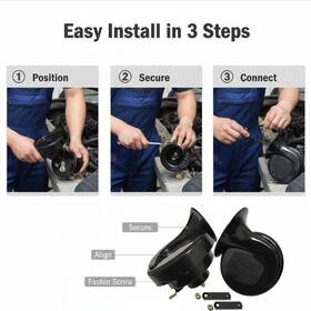 368787990 Drivewise-parts 1 Set Car Horn Fit For Mazda Low High