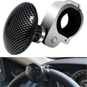 Qp-5025 Dwarfoo Car Steering Wheel Knob Power Ball Suicide Handle Black