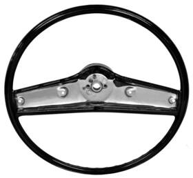 3939731 Dynacorn Chevy Chevrolet Impala Chevelle Nova El Camino Steering Wheel Black 1969-1970