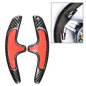 Earthoee 331234265157 Carbon Fiber Car Steering Wheel Shift Paddle Extender For Porsche Cayman Boxster