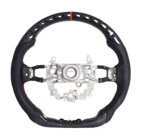 Eassafex 790864941747 Carbon Fiber Steering Wheel For Honda Civic Gen 11th 2022-2024 D-shaped Flat