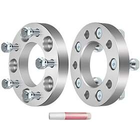 991941-5211-1531081 Eccpp 2pcs 5 Lug 5x127 To Wheel Spacers 1 Inch 5x5 Rims
