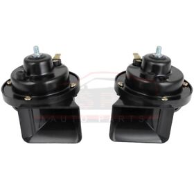 St16207a01 Electric Snail Train Air Horn Raging Sound For Car Motorcycle Boat Dual Tones