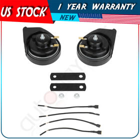 Ap117620s01 Electric Super Snail Air Train Horn 2pcs 12v 115db For Truck Car Boat Motorcycle