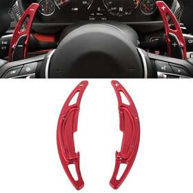 Enen-tradingusa 612051511475 Steering Wheel Shift Paddle Shifter Trim Cover Red For Bmw M2 M3 M4 M5 M6 X5m Us