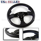 Epandahouse01838 Epandahouse For Pontiac Black Pvc Leather Blue Stitched Usa Diy