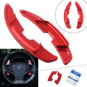 Eparts 550751879146 Red Steering Wheel Shift Paddle Shifter Cover For Lexus Es300h Es350 2019 2020
