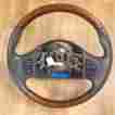 Zl7a-3f563-abw F-250 Ford 2001-2002 Lincoln Navigator F-350 Gray Leather Wood Grain Steering Wheel