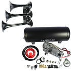 F022z263-af Carmocar Trumpet Train Air Horn With Gal Compressor 711766905101