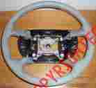 F4zc-3f563-bdw Ford 94 95 96 97 98 Mustang Gt Cobra Steering Wheel Gray Leather Cruise Buttons