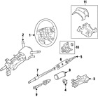 25966484 Factory Genuine Steering Cadillac Wheel Original Oem
