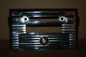 1254836 Factory/oem Vintage 1949-1950 Chrysler Chrome Radio Bezel - Dash Plate