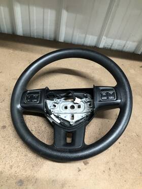 P1ru61dx9ae Factory Cut Wire 11 Dodge Journey Rubber Steering Wheel With Controls