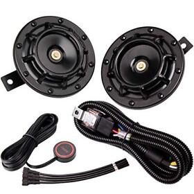 Farbin Waterproof Car Horn Loud Super Tone 12v High Low Metal Twin