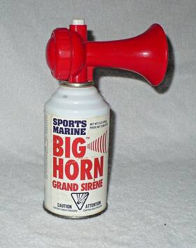 20008 Fiamm Sports Marine Air Horn With 8 Oz. Pressure Can