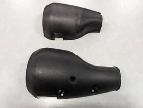 015043 Fiat 002 001 Steering Column Shroud 124 Spider 79-82 Trim Moldings Pair Upper Lower
