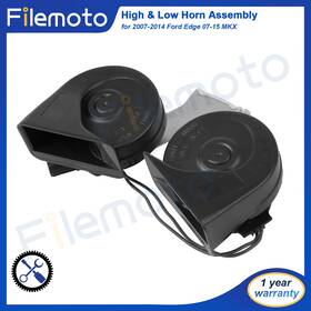 Bt4z-13832-b Filemoto High And Low Horn Assembly For 2007-2014 Ford Edge 07-15 Mkx
