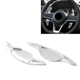Flashbuyeasy 223000307942 Steering Wheel Paddle Shifter For Nissan Altima Rogue X-trail Pathfinder Silver