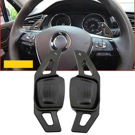 Flashbuyeasy 550752131045 Steering Wheel Paddle Shifter Extension Black For Vw Tiguan Golf 7 Mk7 Passat B8
