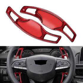 Flashbuyeasyusa 550744451793 Steering Wheel Shift Paddle Shifter Extension Fit Cadillac Ct5 2020-2022 Red Us