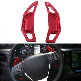 Flashbuyeasyusa 550745889762 Steering Wheel Shift Extension Paddle Shifter Trim Fit Toyota Corolla Rav4 Camry