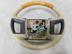 Flf0526y000347 201542575lkq Lincoln Mkz Tan And Woodgrain Driver Steering Wheel Oem