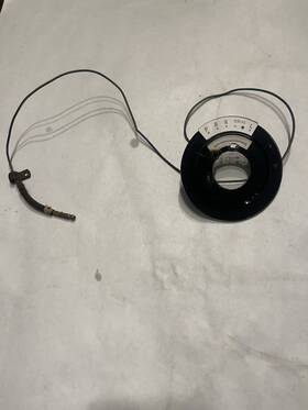 7a213k Fomoco 1961-63 Ford Thunderbird Shift Dial With Horn Wire Oem Movable Column Small Crack