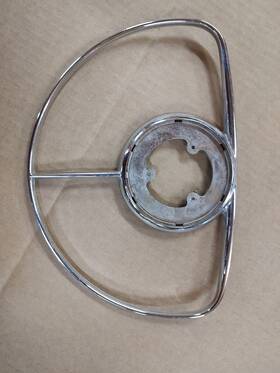 Oa3625-c Fomoco 1949 1950 Ford Steering Wheel Horn Ring Oem