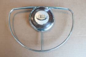 0a-3625 Ford 1949 1950 Custom Horn Ring Shoe Box Driver Survivor Restoration Project