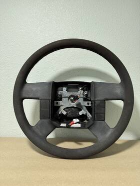 235-03014b Ford 04 05 F150 Steering Wheel Assembly Oem Rubber No Controls