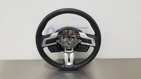 235.fd1i17 Ford 17 Mustang Gt Steering Wheel Black Leather