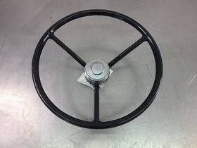 235.fd1s57 Ford 1957 Standard Factory Steering Wheel Black - Oem