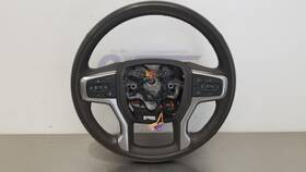 235.gm8m21 Ford 21 Chevy Silverado 1500 Lt Steering Wheel Brown Leather