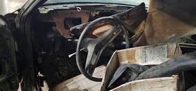 238-00725 Ford Steering Column Floor Shift Black With Key Fits 1973 Mustang 1175191