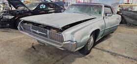 238.fd1w67 Ford Gray Tilt Steering Column Fits 1967 Thunderbird 1130700