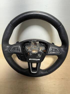 438769-w34 Ford 2015-2018 Focus Steering Wheel With Multimedia And Cruise Controls Oem